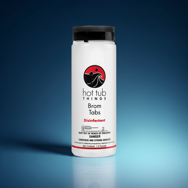 Hot Tub Things® Bromine Tablets for Spas – 1.5 lb, Low-Odor Sanitizer